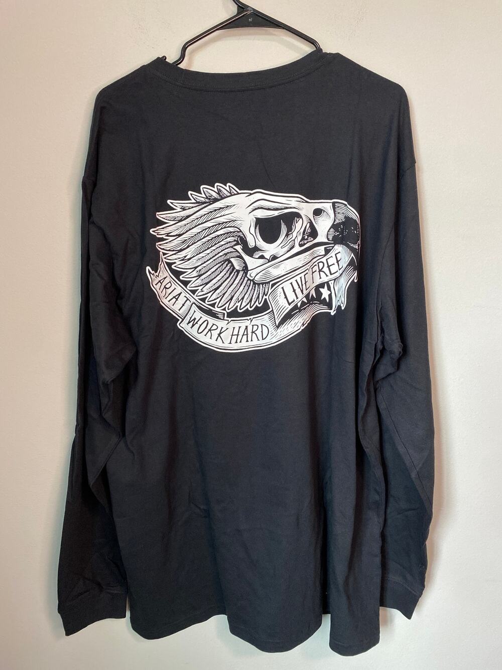 New Ariat Rebar CottonStrong Eagle Long Sleeve Shirt Men’s XL Tall